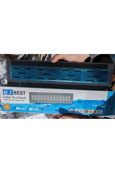 ÖZBEST DUŞ KANALI LİNEER 40 CM - Resim 2