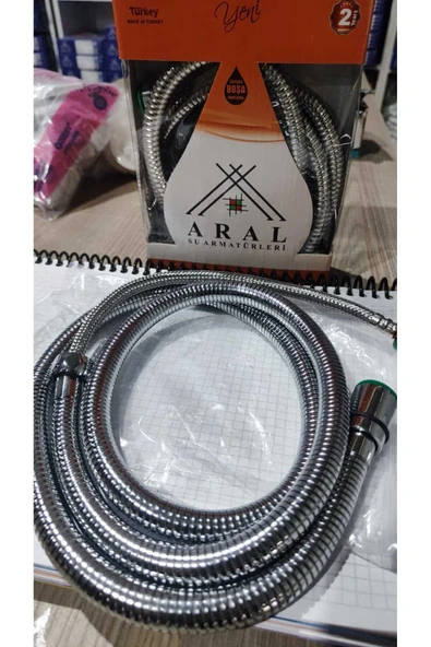 GenelTedarik DUŞ HORTUMU ÇELİK ÖRGÜLÜ 150 CM ürün görseli 1