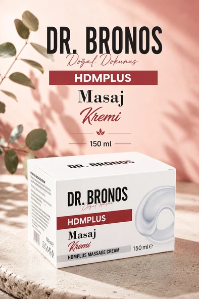 Dr. Bronos - HMDPLUS Masaj Kremi 150 Ml - Resim 3