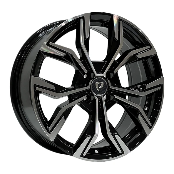 6.5X15 BK-5920 4X100 ET35 60.1 BLACK MACHINED XL ürün görseli 1