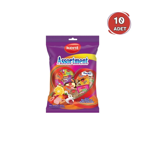 Kent Assortment  Karışık Bayram Şekeri (375 Gr) 10 Adet ürün görseli 1