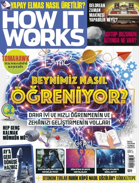 How It Works Dergi Mayıs-Haziran-Temmuz-Ağustos 2026 ürün görseli 1