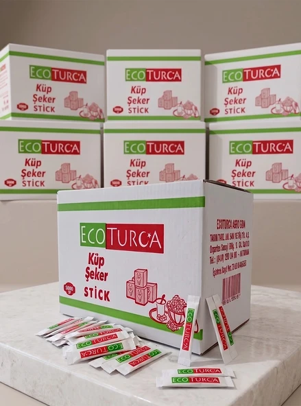 Ecoturca Stick Küp Şeker 5000 g ürün görseli 1