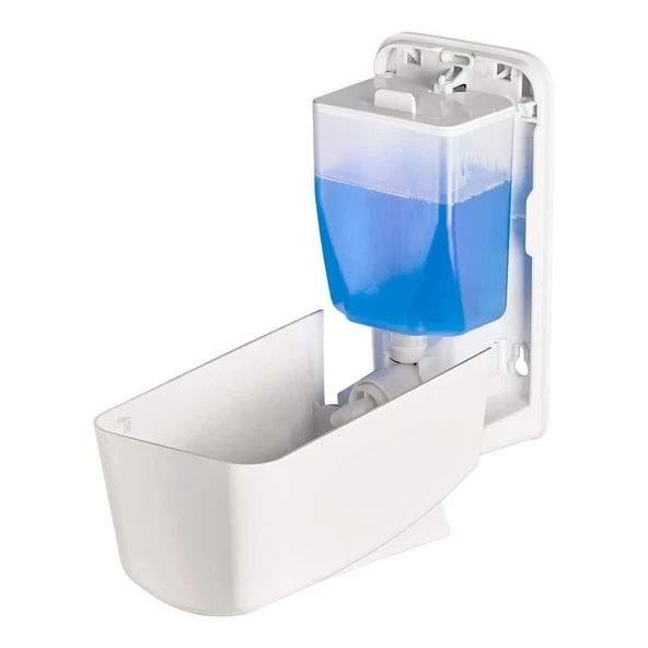 Rulopak Aqua Model Sıvı Sabun Dispenseri 500 ml Beyaz ürün görseli 1