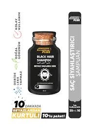 Softto Plus Saç Siyahlaştırıcı Şampuan Boya 25ml ürün görseli 1
