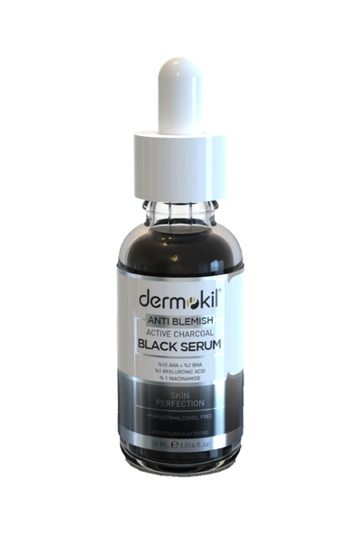 DERMOKİL YÜZ SERUMU 30ML BLACK SERUM ürün görseli 1