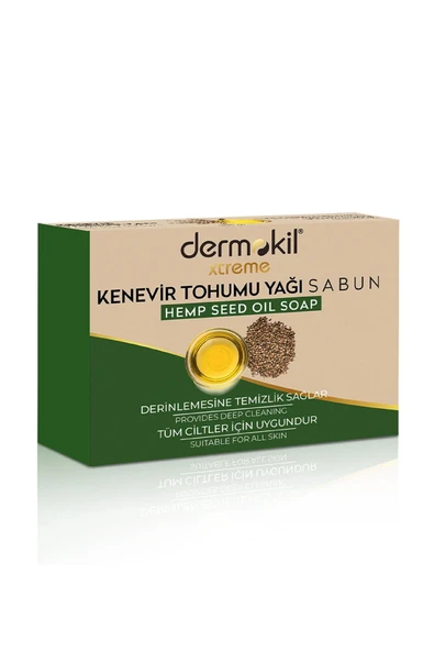 DERMOKİL KATI SABUN 100GR KENEVİR - Resim 2