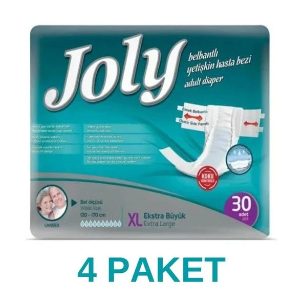 JOLY Yetişkin Bezi X-large 120 Adet ürün görseli 1