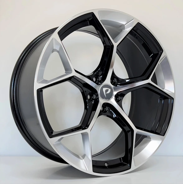 9.5X21 BKY-1090 5X112 ET28 66.45 BLACK+MILLING XL ürün görseli 1