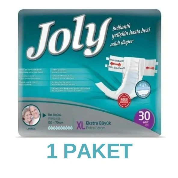 JOLY Belbantlı Hasta Bezi Xlarge 30'lu ürün görseli 1