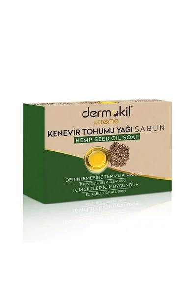 DERMOKİL KATI SABUN 100GR KENEVİR ürün görseli 1