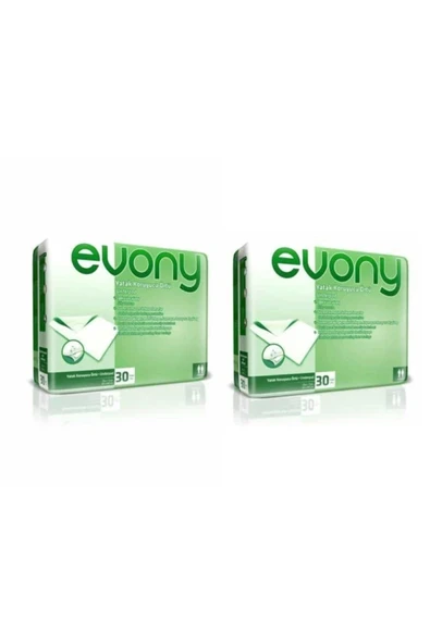 EVONY 60X90 Yatak Koruyucu Örtü 60 Adet ürün görseli 1