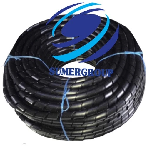 SUMERGROUP KABLO TOPLAYICI SPİRALİ SİYAH 20MM 50METRE ürün görseli 1