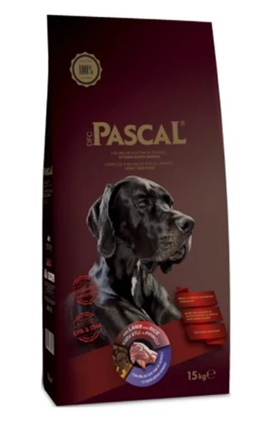 Pascal Orta ve Büyük Irk Yetişkin Köpek Maması Kuzulu 15 Kg ürün görseli 1