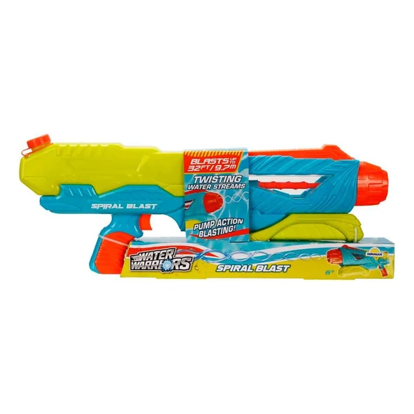 Water Warriors Spiral Blast Dev Su Tabancası - 1130 ml Hazne - 9.7 Metre Menzil ürün görseli 1