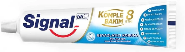 Signal Komple Bakım 8 Etki Diş Macunu 75 ml ürün görseli 1