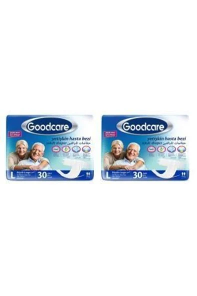 GOODCARE Belbantlı Hasta Bezi 60 Adet Büyük Large ürün görseli 1