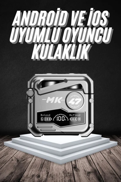 Bluetooth Kulaklık Dokunmatik Kontrol Tws kablosuz kulaklık Hi-fi Stereo ürün görseli 1