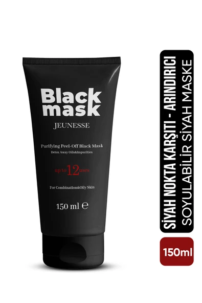 Jeunesse Soyulabilir Siyah Maske 150 ml ürün görseli 1