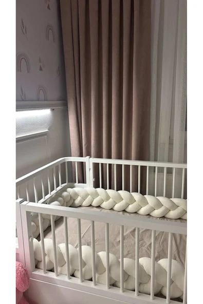 GULDESIGN Örgü Korumalık 240 Cm 3'lü Örgü 50 x 90 Sepet Beşik Koruyucu ürün görseli 1