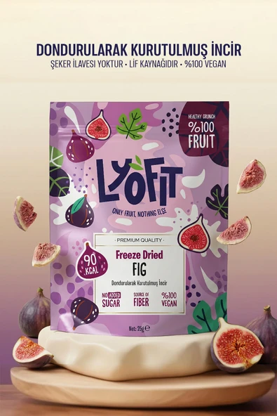 Freeze Dried İncir 25g - Resim 2