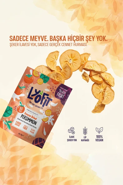 Freeze Dried Cennet Hurması 25g - Resim 3