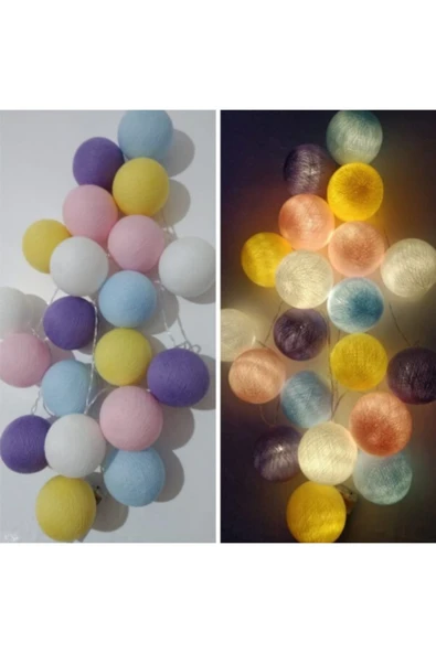 GULDESIGN Montessori Işıklı Top Dekoratif Led Aydınlatma ürün görseli 1