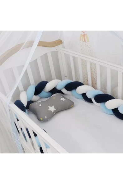 GULDESIGN Çocuk Lacivert Örgü Koruma 3'lü 500 cm ürün görseli 1
