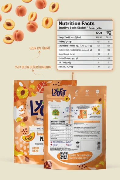 Freeze Dried Şeftali 15g - Resim 5