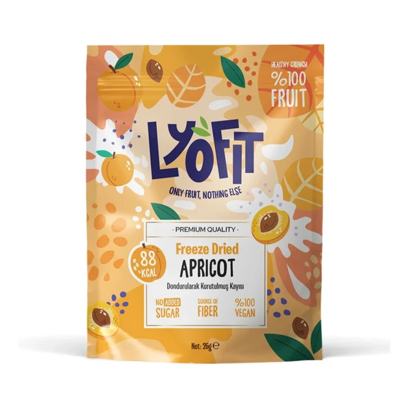 Freeze Dried Kayısı 25g ürün görseli 1