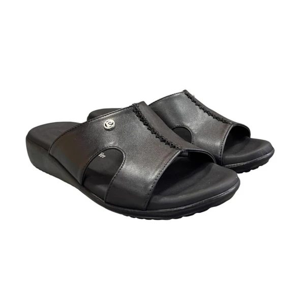 Pierre Cardin Üstü Dikişli Anatomik Bayan Terlik ürün görseli 1