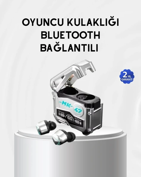 Powerbank Özellikli Bluetooth Kulaklık – Ergonomik, Suya Dayanıklı ürün görseli 1