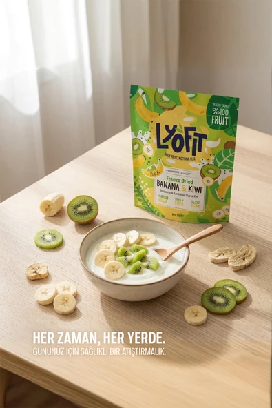 Freeze Dried Muz Kivi 20g - Resim 4