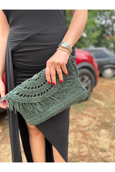 GULDESIGN Clutch Wl Çantası hasır ürün görseli 1