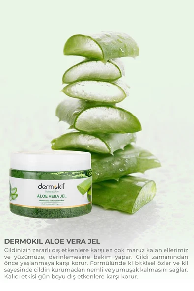 DERMOKİL ALOE VERA JEL 300ML - Resim 4
