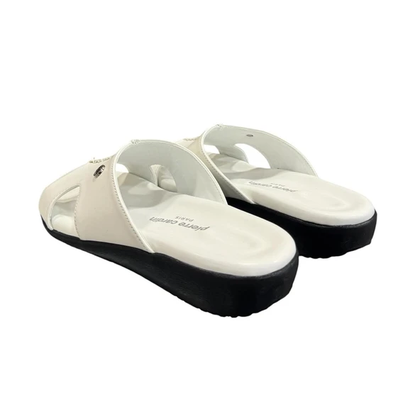 Pierre Cardin Üstü Dikişli Anatomik Bayan Terlik - Resim 7