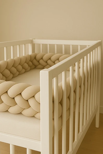 GULDESIGN Bej 4lü Örgü Koruma 300cm ürün görseli 1