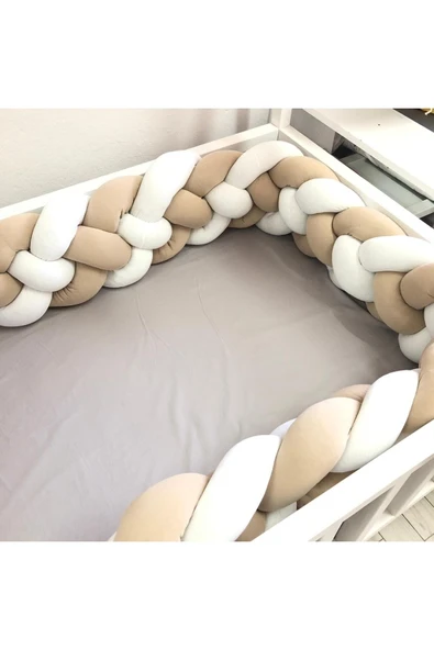 GULDESIGN 100 X 200  600cm 4'lü Model Örgü Koruma Bej - Resim 2