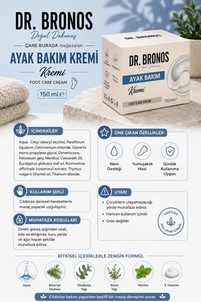 Dr. Bronos - Çörekotu Yağlı Masaj Kremi 150 Ml - Resim 2