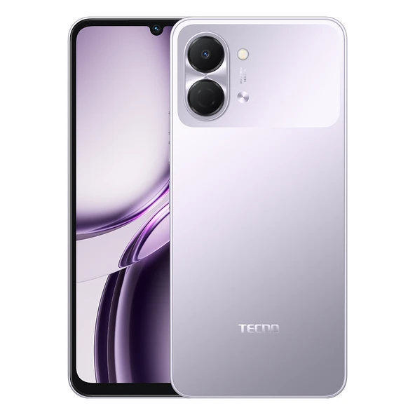 TECNO Spark Go 3 4/128GB Mor (Tecno Türkiye Garantili) ürün görseli 1