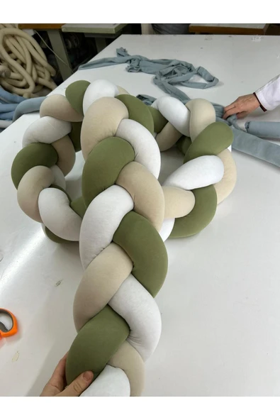 GULDESIGN Örgü Korumalık 240 Cm 3 lü Örgü (Sepet Beşiklere İdealdir.) ürün görseli 1