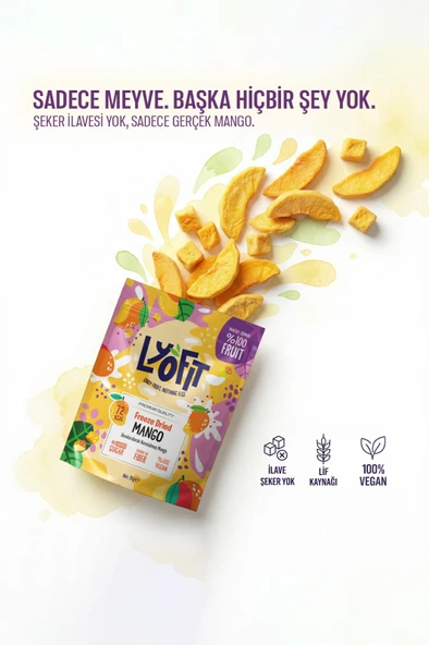 Freeze Dried Mango 20g - Resim 4