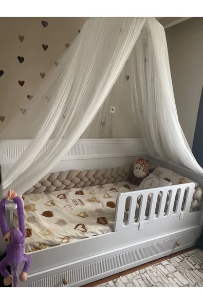 GULDESIGN Örgü Korumalık 420 Cm 4'lü Örgü 90 x 120 Beşik Koruyucu ürün görseli 1
