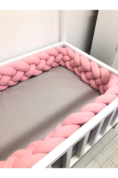 GULDESIGN 90x190 560cm Kapılı 4'lü Model Örgü Koruma Koyu Pembe ürün görseli 1