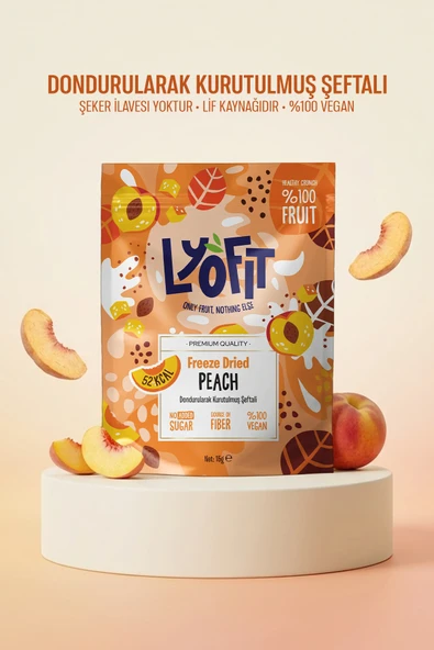 Freeze Dried Şeftali 15g - Resim 2