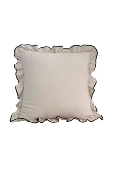 GULDESIGN Guldesignstore Fırfırlı Kırlent içi dolu ürün görseli 1