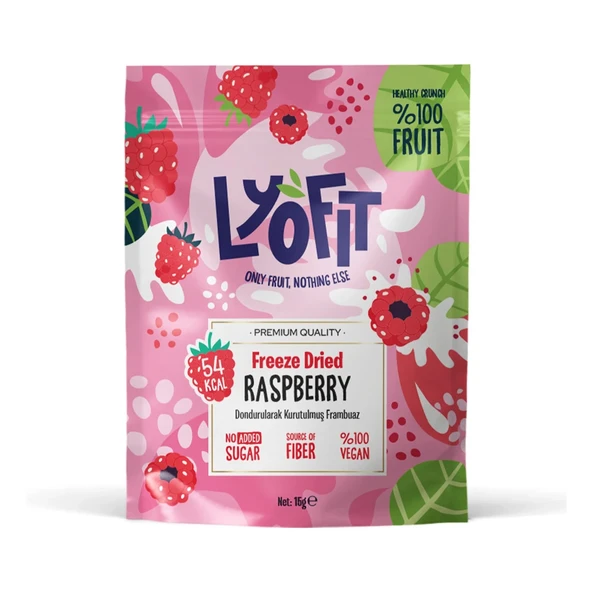 Freeze Dried Frambuaz 15g ürün görseli 1