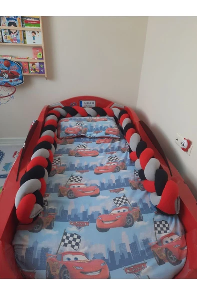 GULDESIGN Örgü Korumalık 420 Cm 3'lü Örgü 90 x 120 Beşik Koruyucu ürün görseli 1