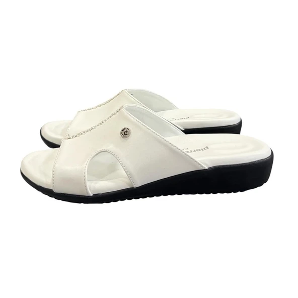 Pierre Cardin Üstü Dikişli Anatomik Bayan Terlik - Resim 6