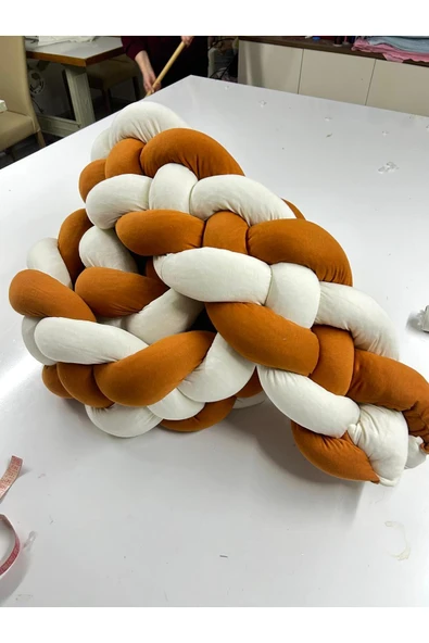 GULDESIGN Örgü Korumalık 400 Cm 4'lü Örgü / 70x130 Beşik Yatak Koruyucu ürün görseli 1